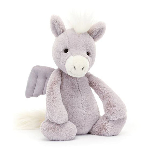 Jellycat Bashful Pegasus Medium 9 Inch Plush Figure