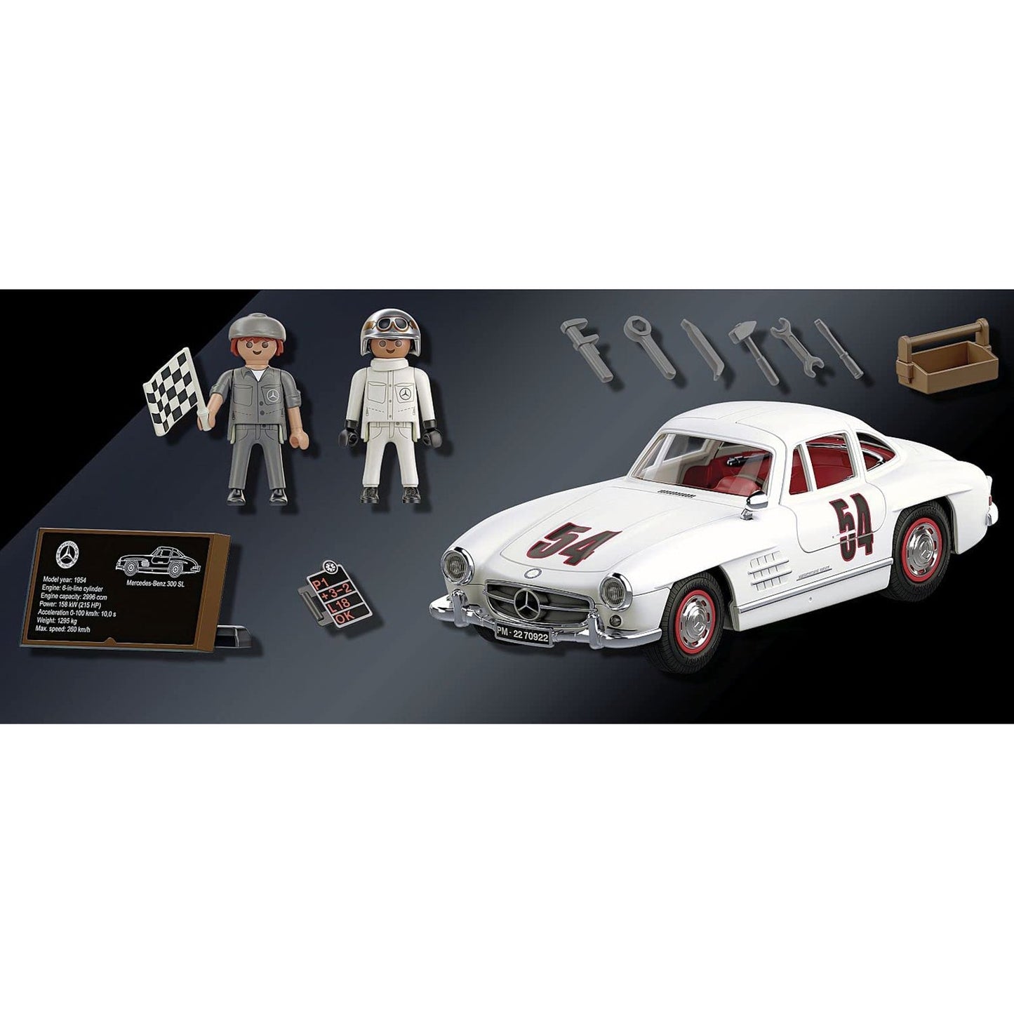 Playmobil Mercedes Benz 300 SL Building Set 70922