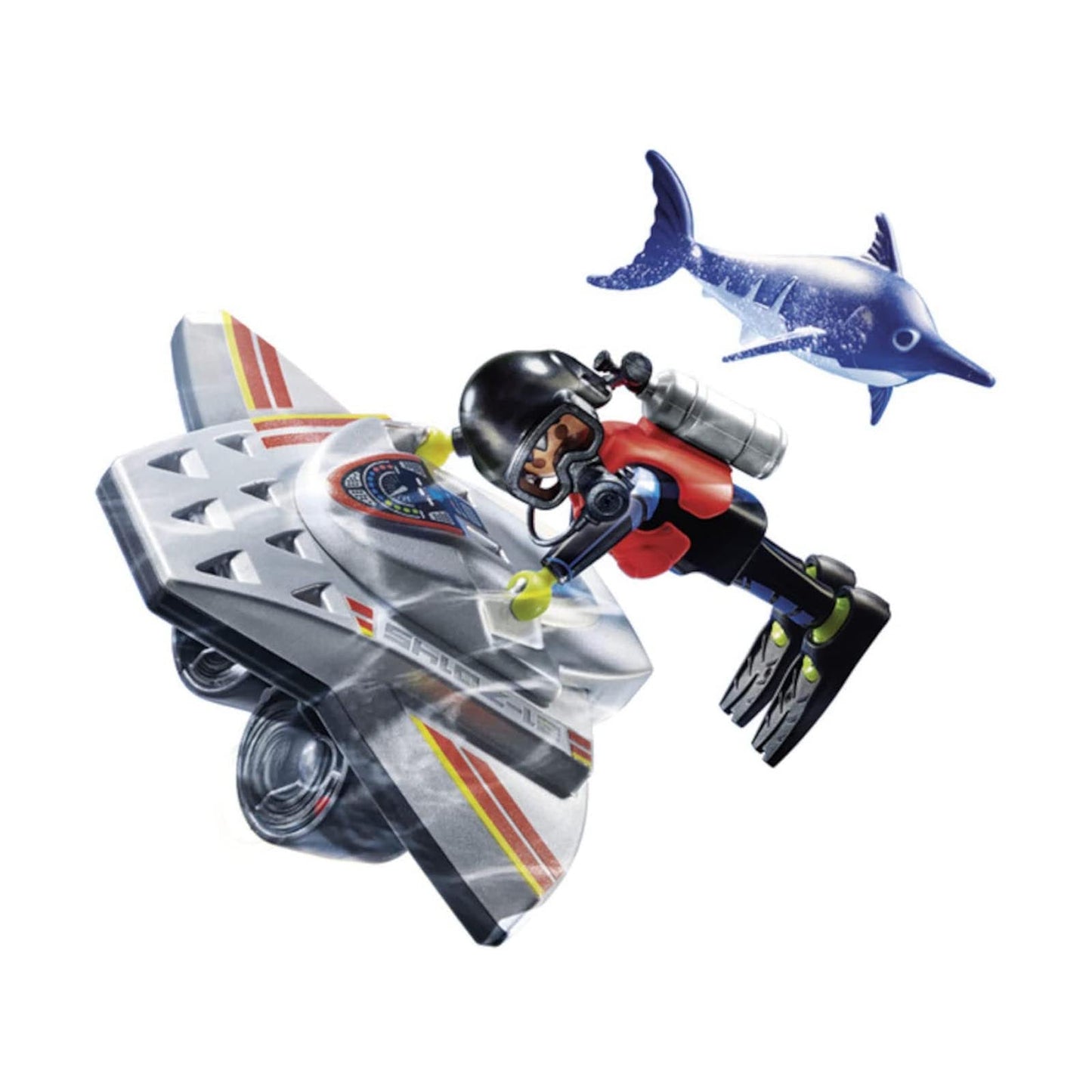 Playmobil City Action Diving Scooter Building Set 70145