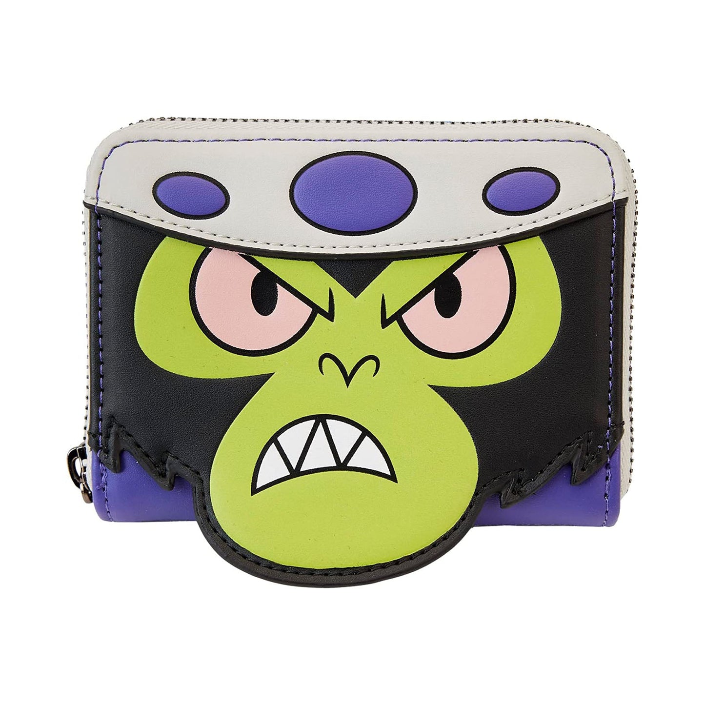 Loungefly Cartoon Network Power Puff Girls Mojo Jojo Cosplay  Zip Around Wallet