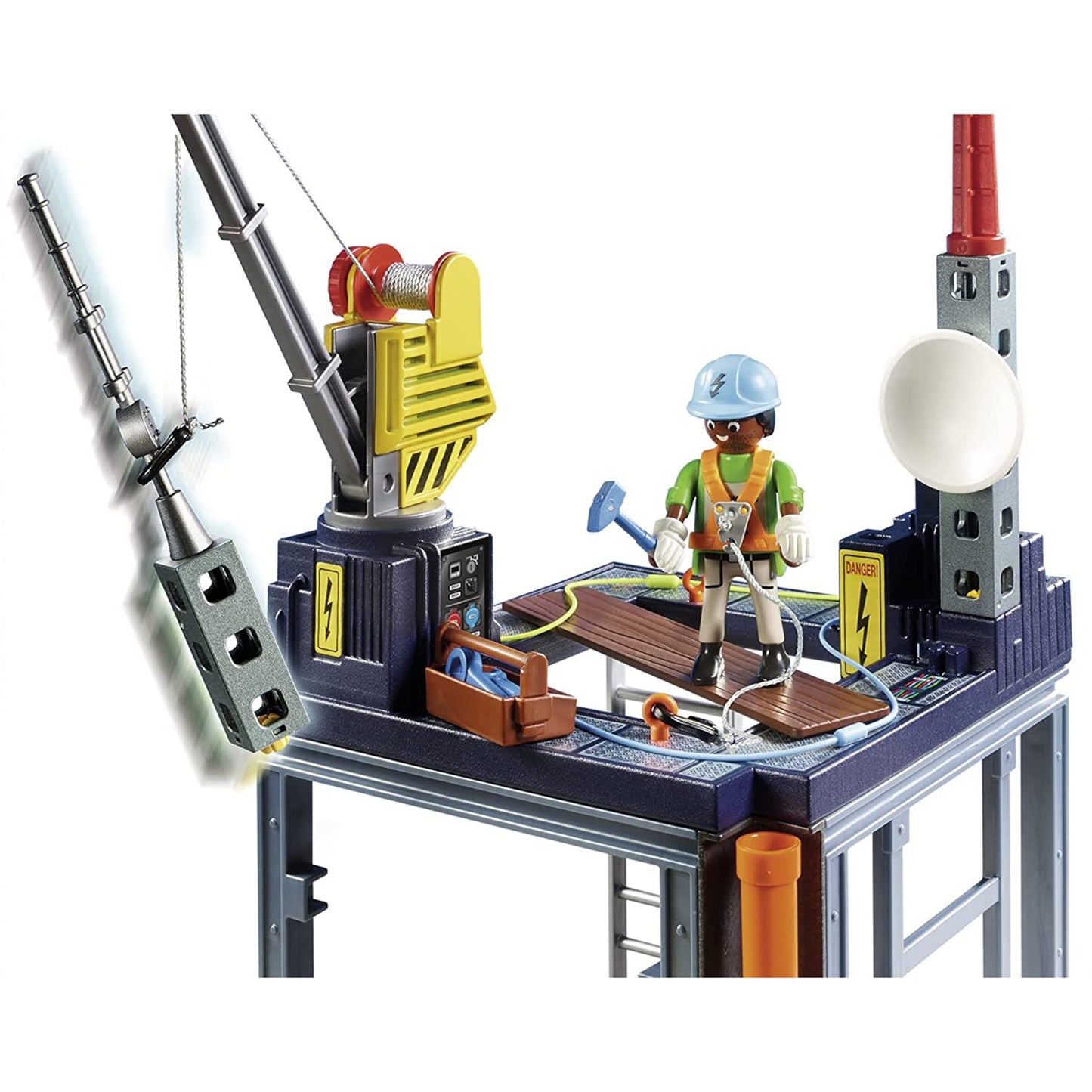 Playmobil City Action Construction Site Starter Pack Building Set 70820