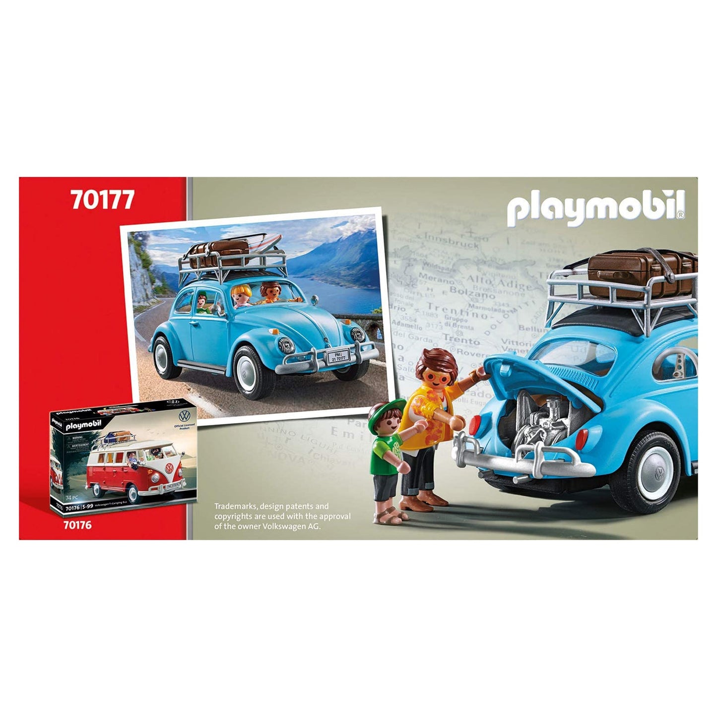 Playmobil Volkswagon Beetle Building Set 70177