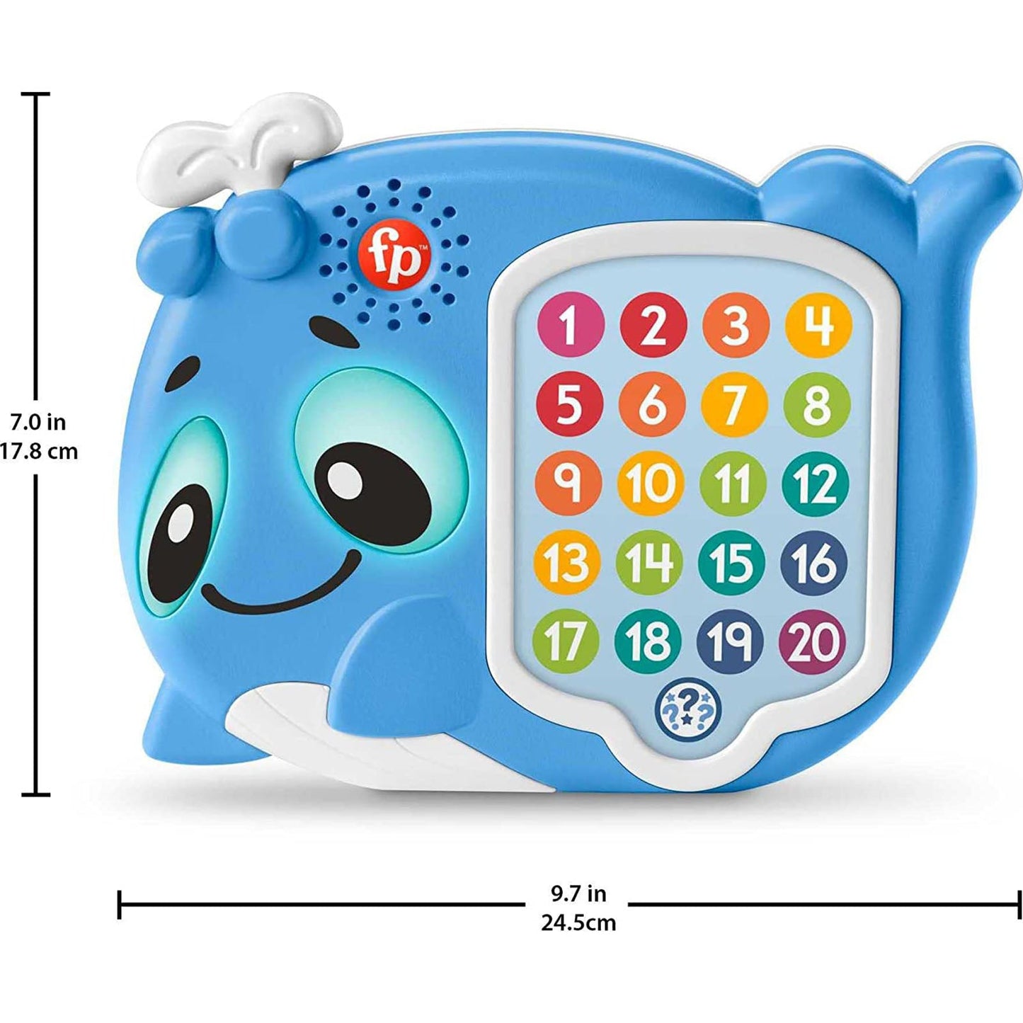 Fisher Price Linkimals 1-20 Count And Quiz Whale