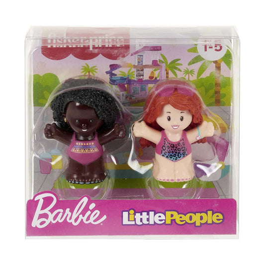 Fisher Price Barbie Little People 2 Pack Pool Play Set