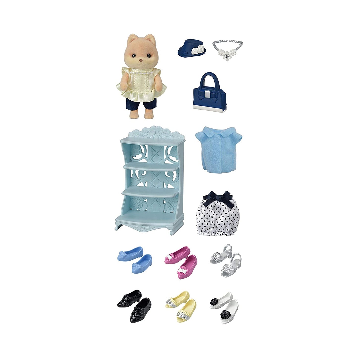 Calico Critters Shoe Shop Collection Fashion Play Set