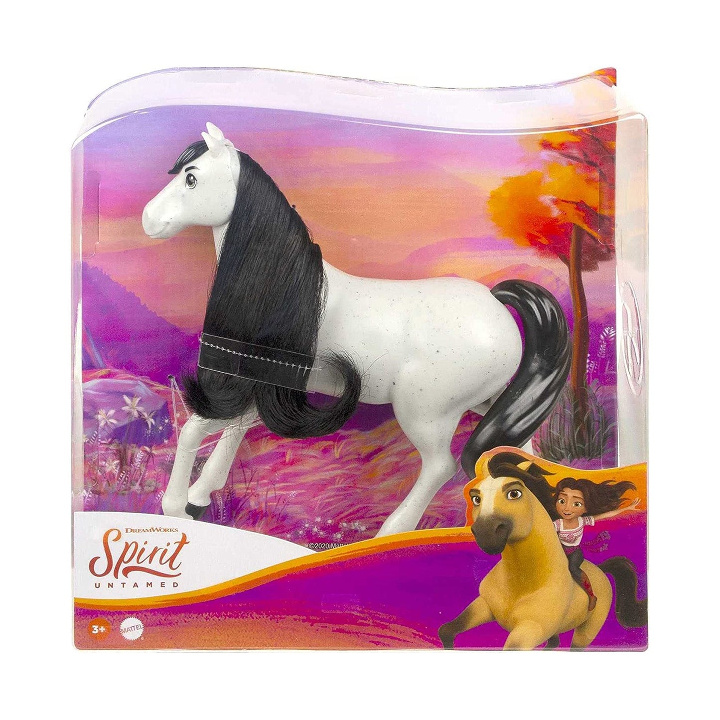 Spirit Untamed Herd Horse Black Mane Play Set