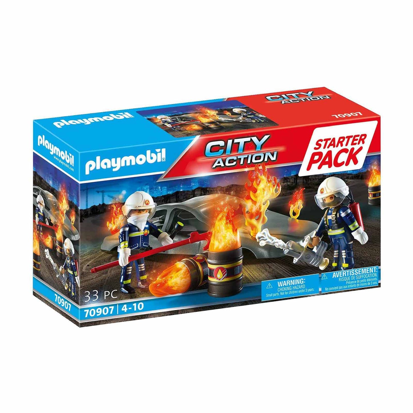 Playmobil City Action Fire Drill Building Set 70907