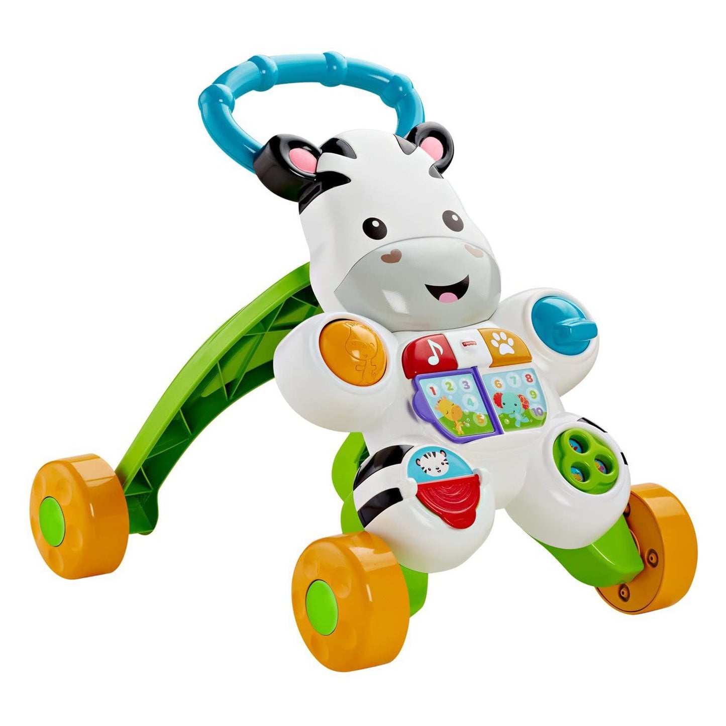 Fisher Price Learn To Walk With Me Zebra Walker Set