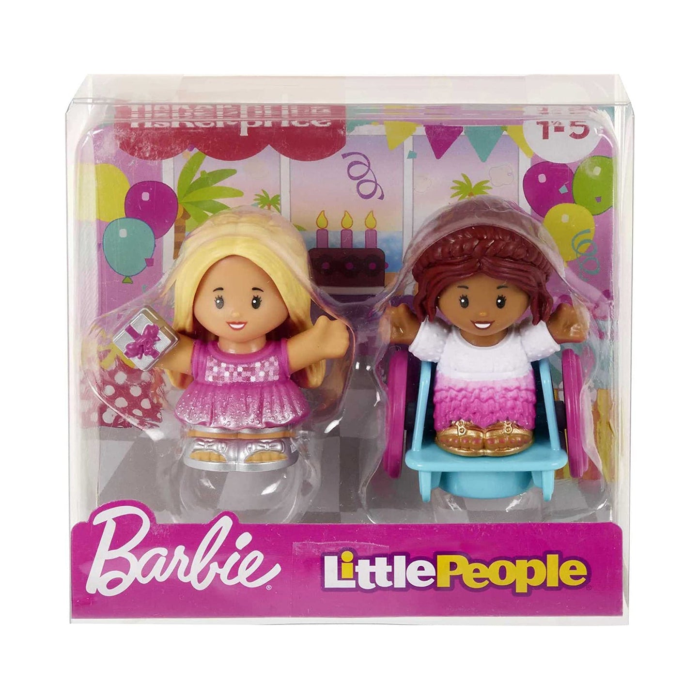 Fisher Price Barbie Little People 2 Pack Play Set