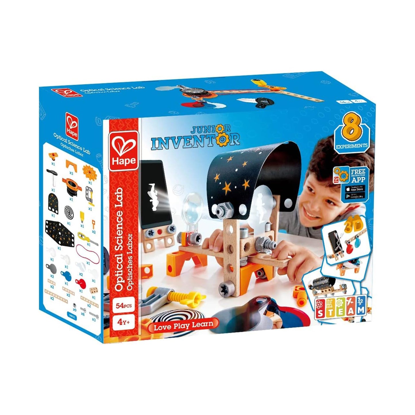 Hape Junior Inventor Optical Science Lab