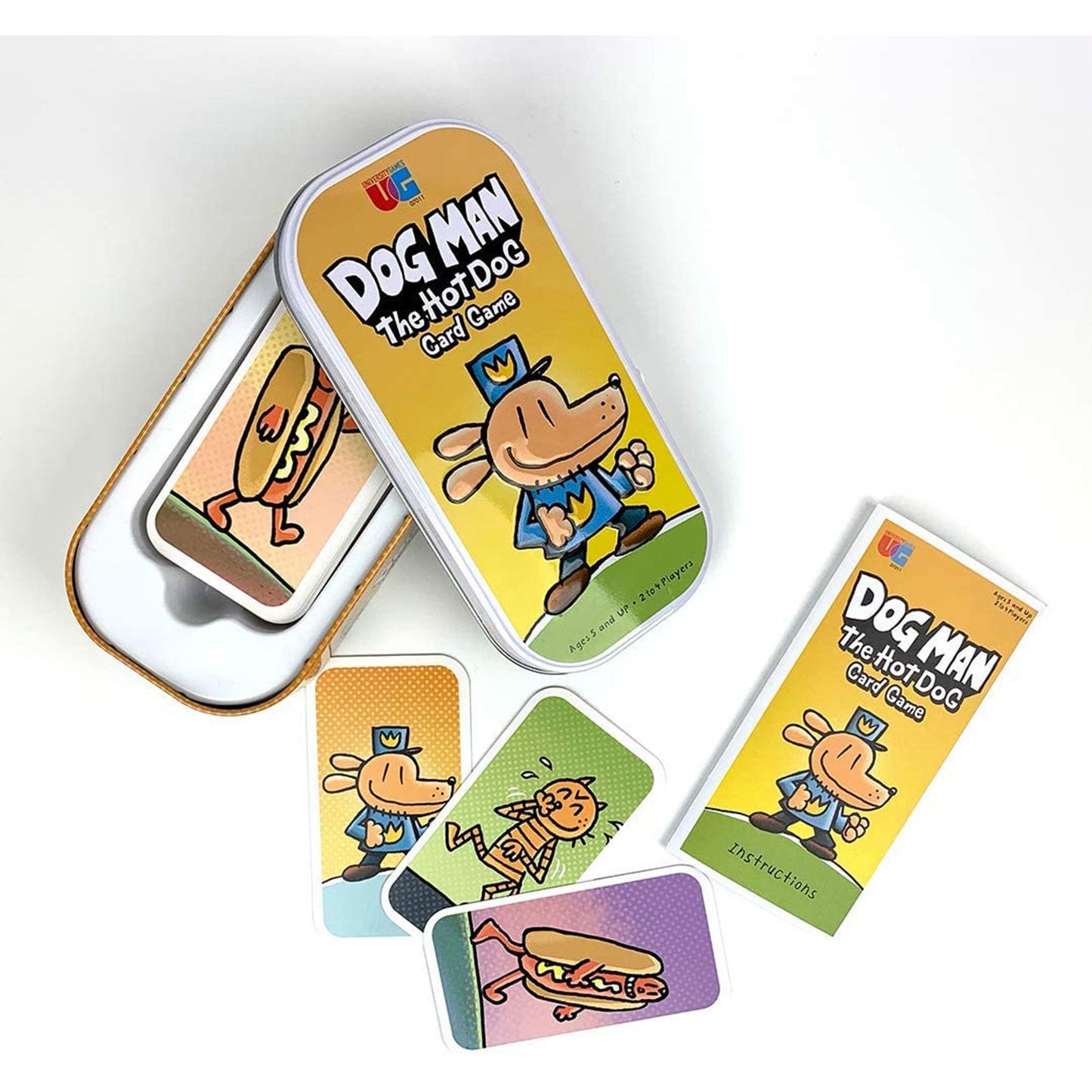 University Games Dog Man The Hot Dog Card Game