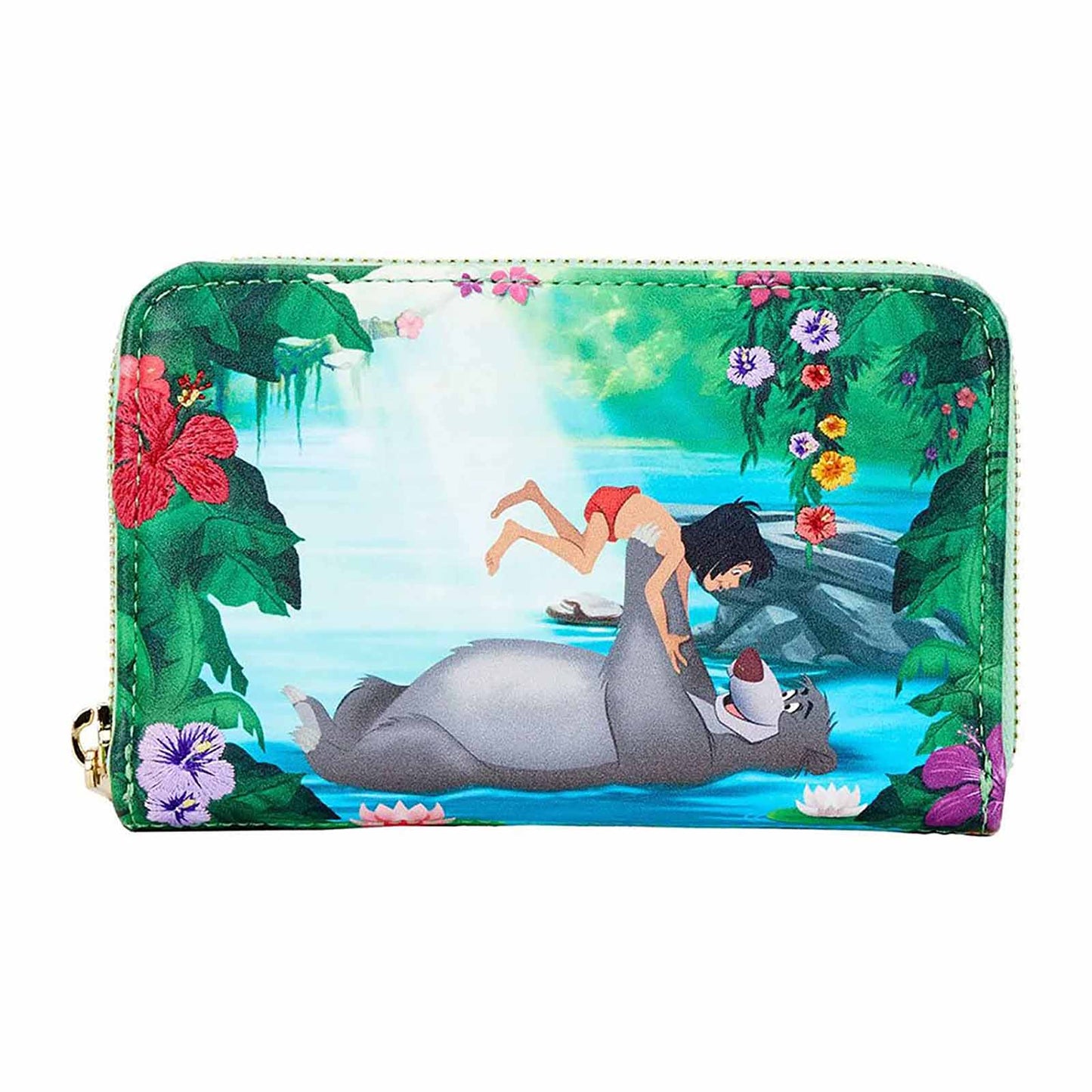 Loungefly Disney Jungle Book Bare Necessities Zip Around Wallet