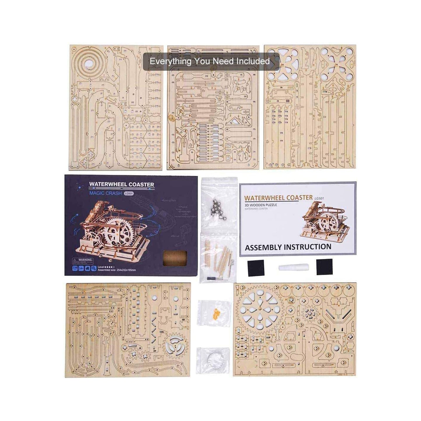 Robotime Marble Parkour Marble Run Building Set