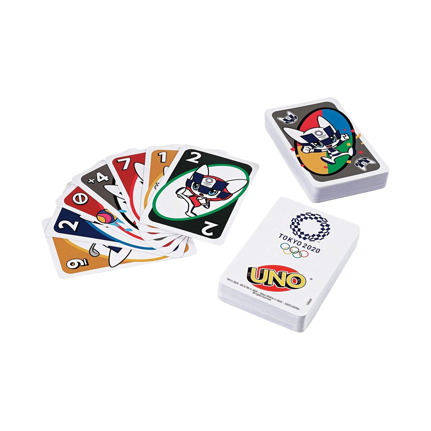 Uno Olympics Tokyo 2020 The Card Game