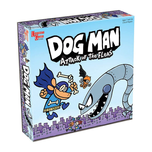 University Games Dog Man Attack of The Fleas Board Game