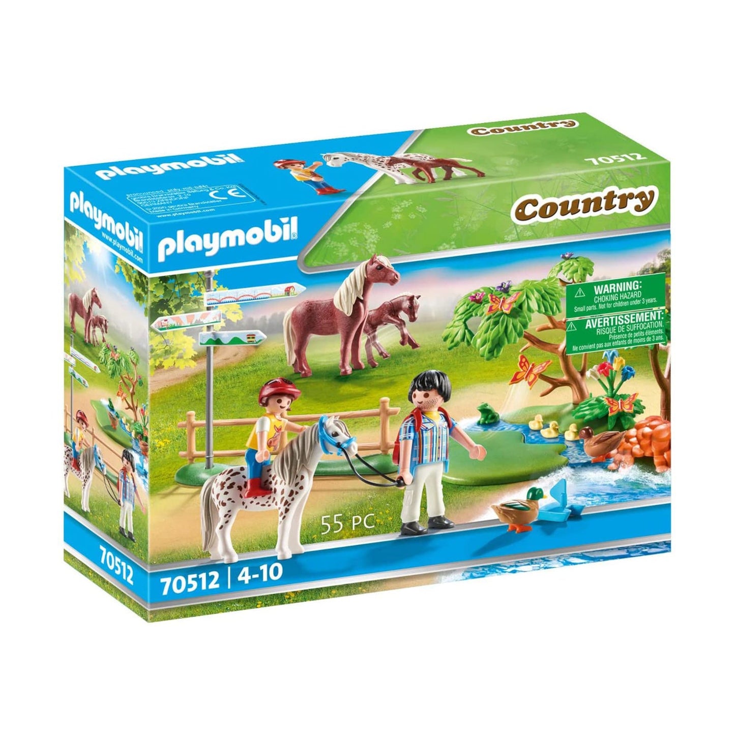 Playmobil Country Adventure Pony Ride Building Set 70512