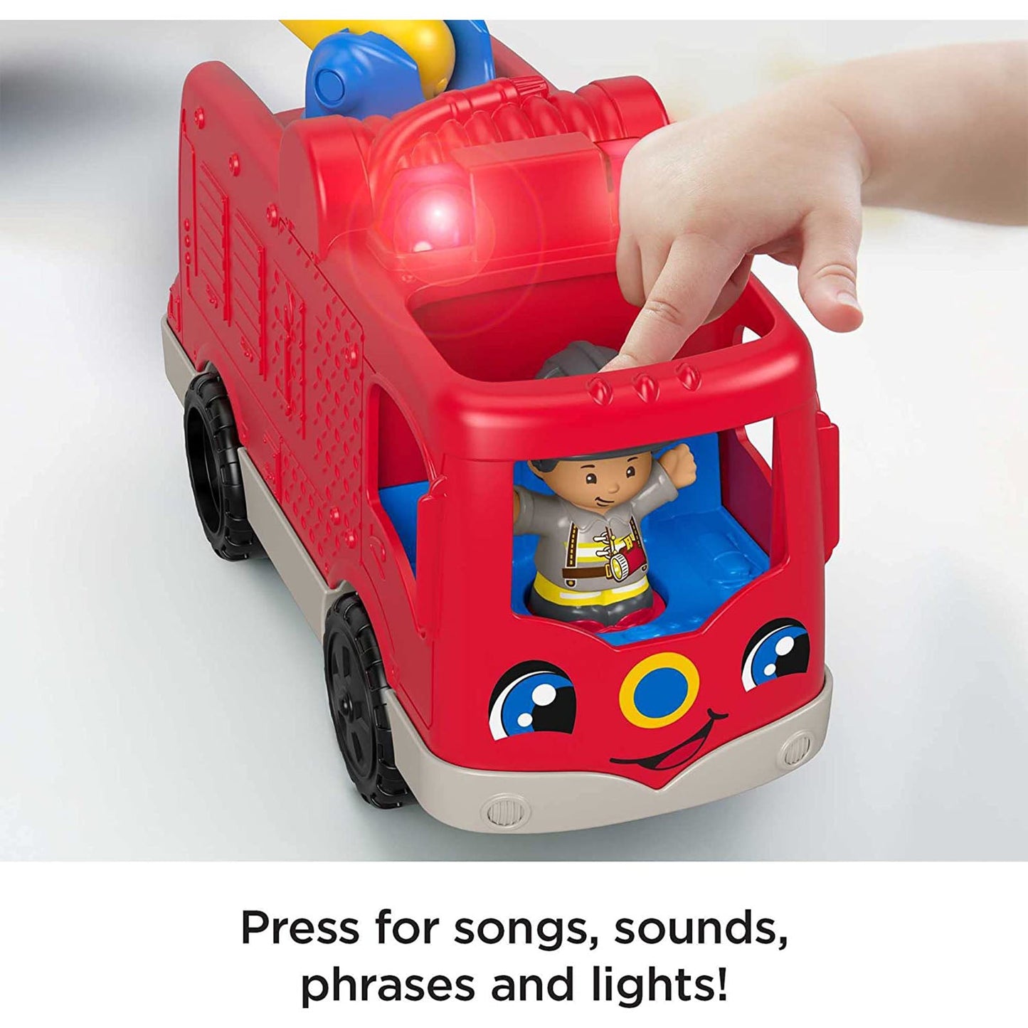 Fisher Price Little People Helping Others Fire Truck Toy