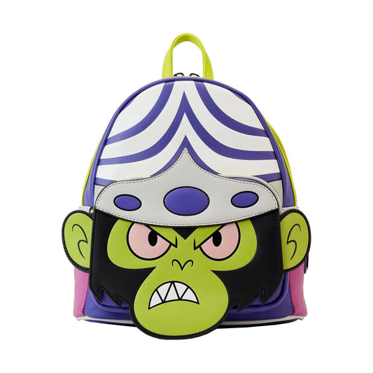 Loungefly Cartoon Network Power Puff Girls Mojo Jojo Cosplay Mini Backpack