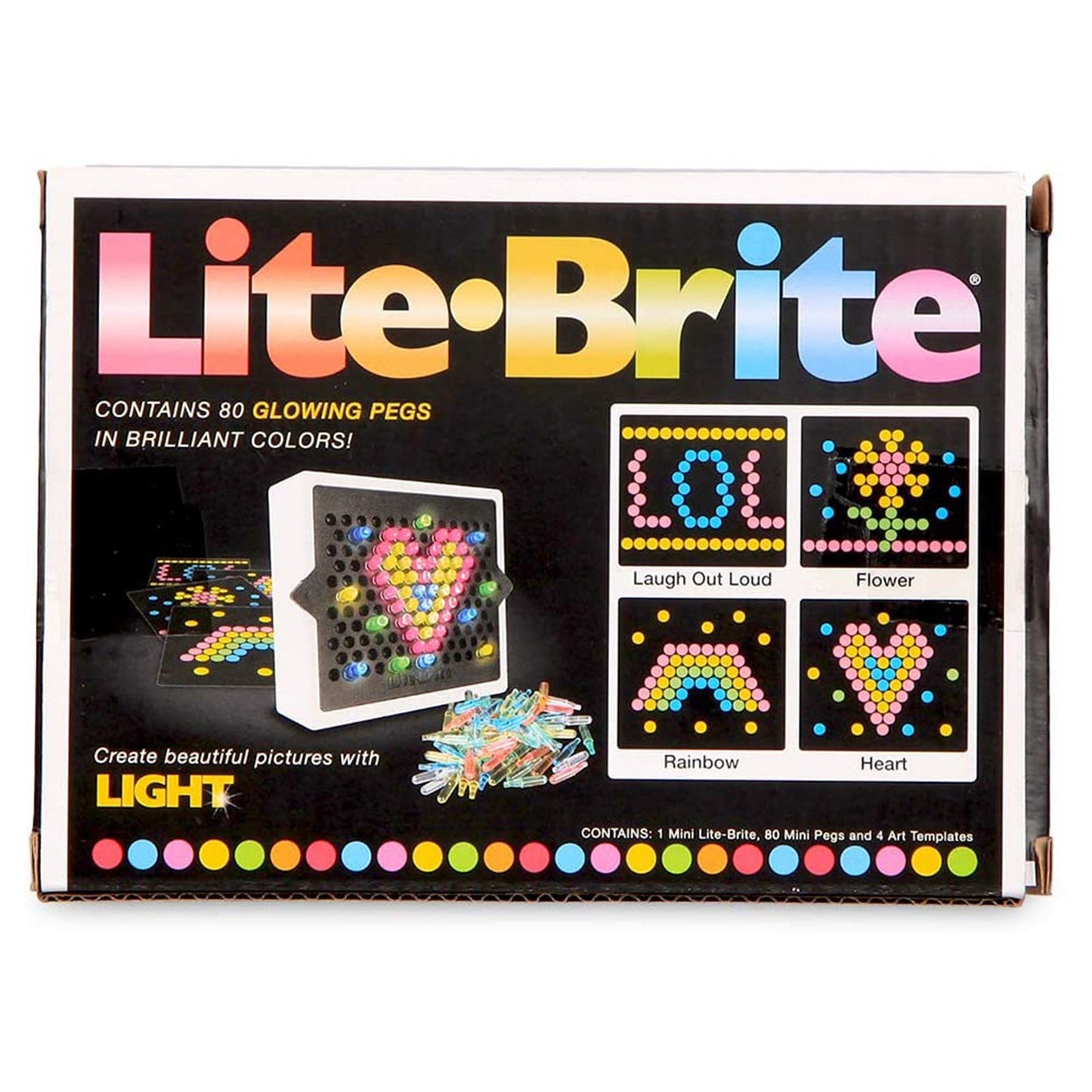 Schylling Lite-Brite 90 Piece Set