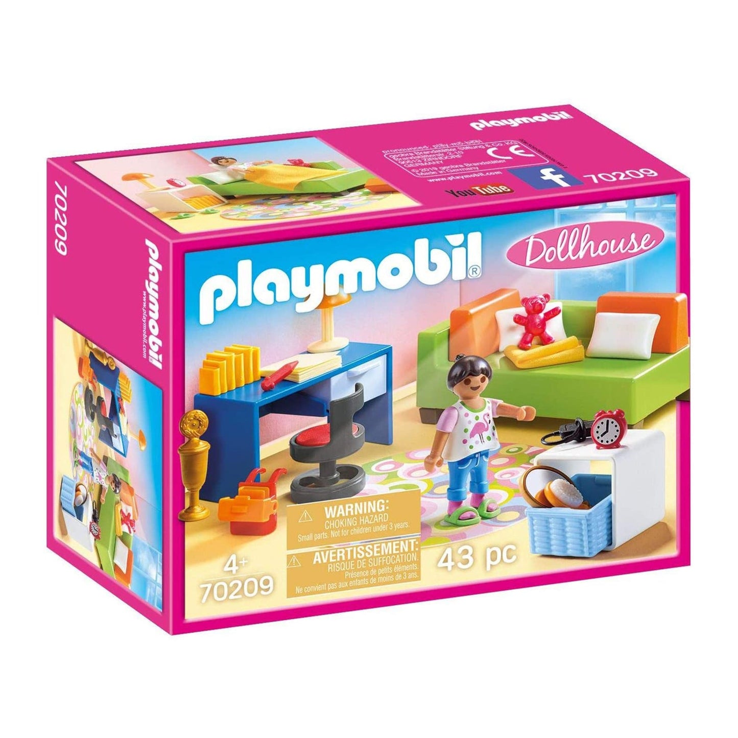 Playmobil Teenager's Room Building Set 70209