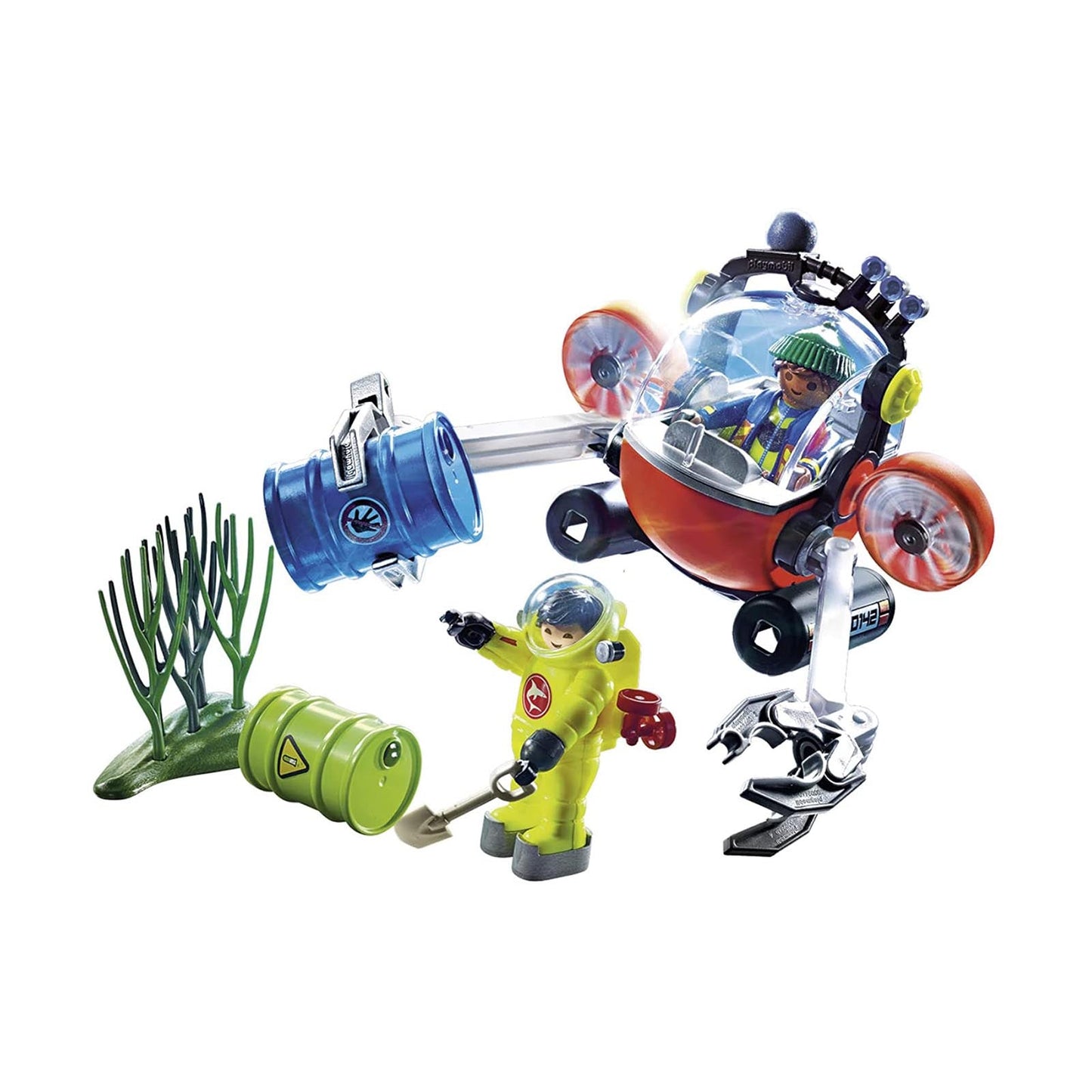 Playmobil City Action Environmental Expedition With Dive Team Building Set 70142