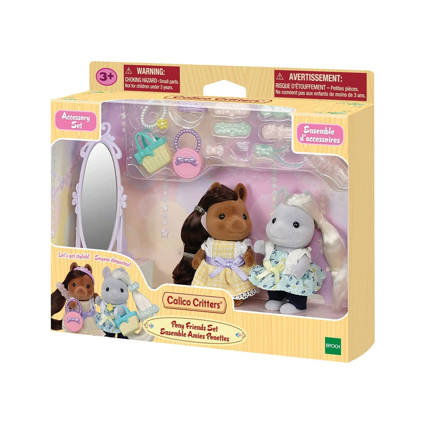 Calico Critters Pony Friends Figure Accessory Set