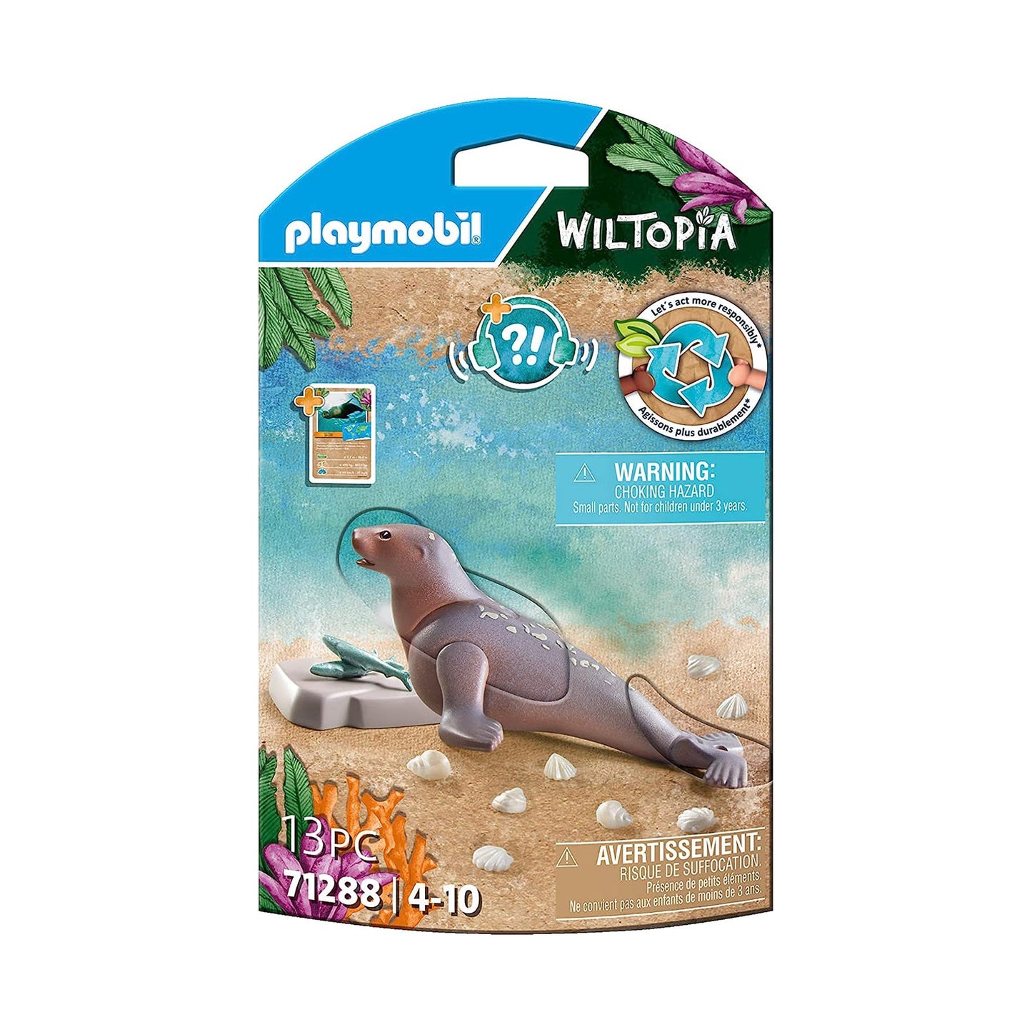 Playmobil Wiltopia Sea Lion Building Set 71288