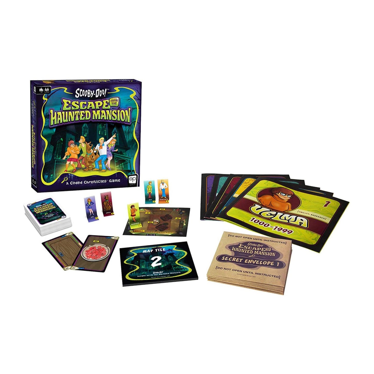 USAopoly Scooby-Doo Escape From The Haunted Mansion The Game