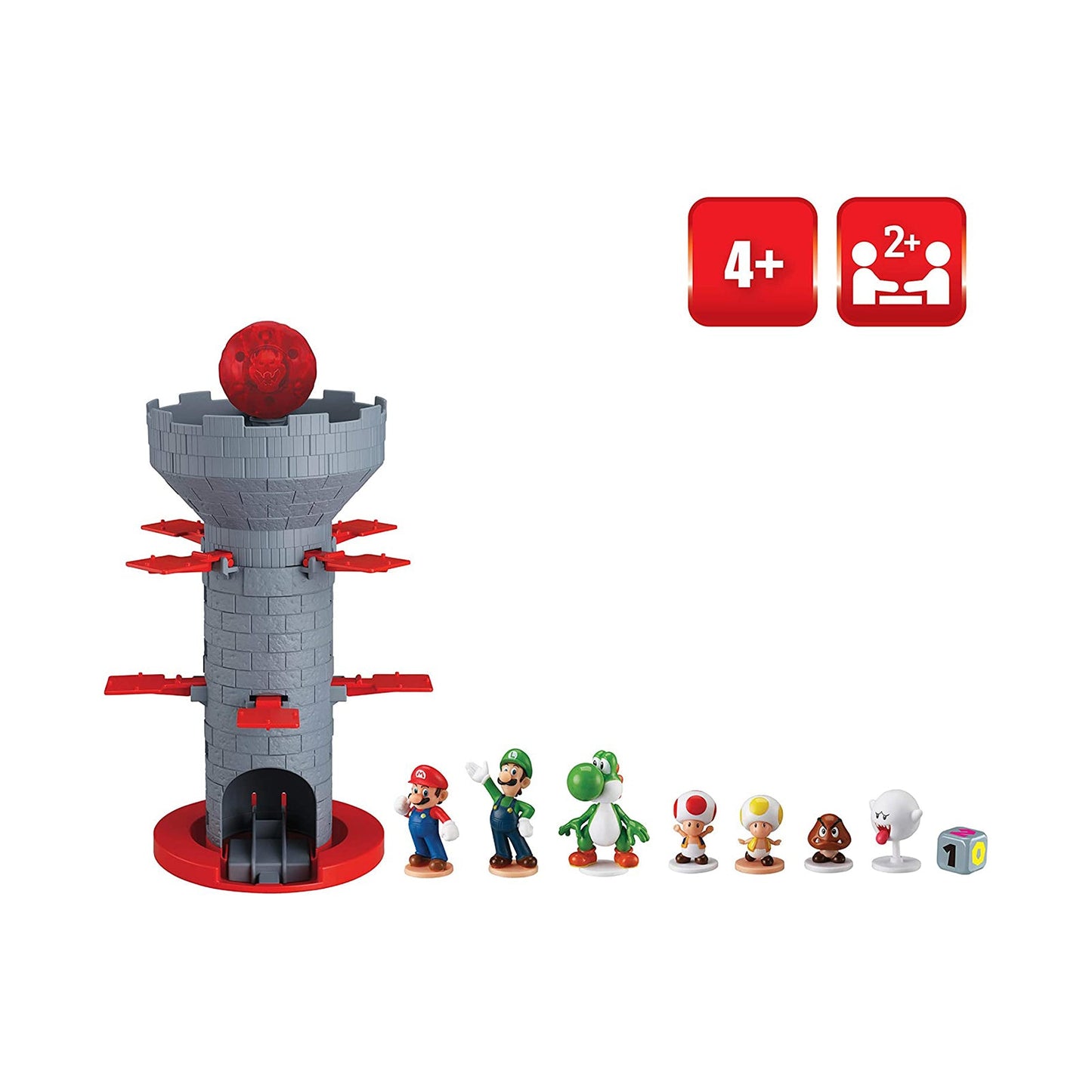 Super Mario Blow Up Shaky Tower Playset Epoch Games