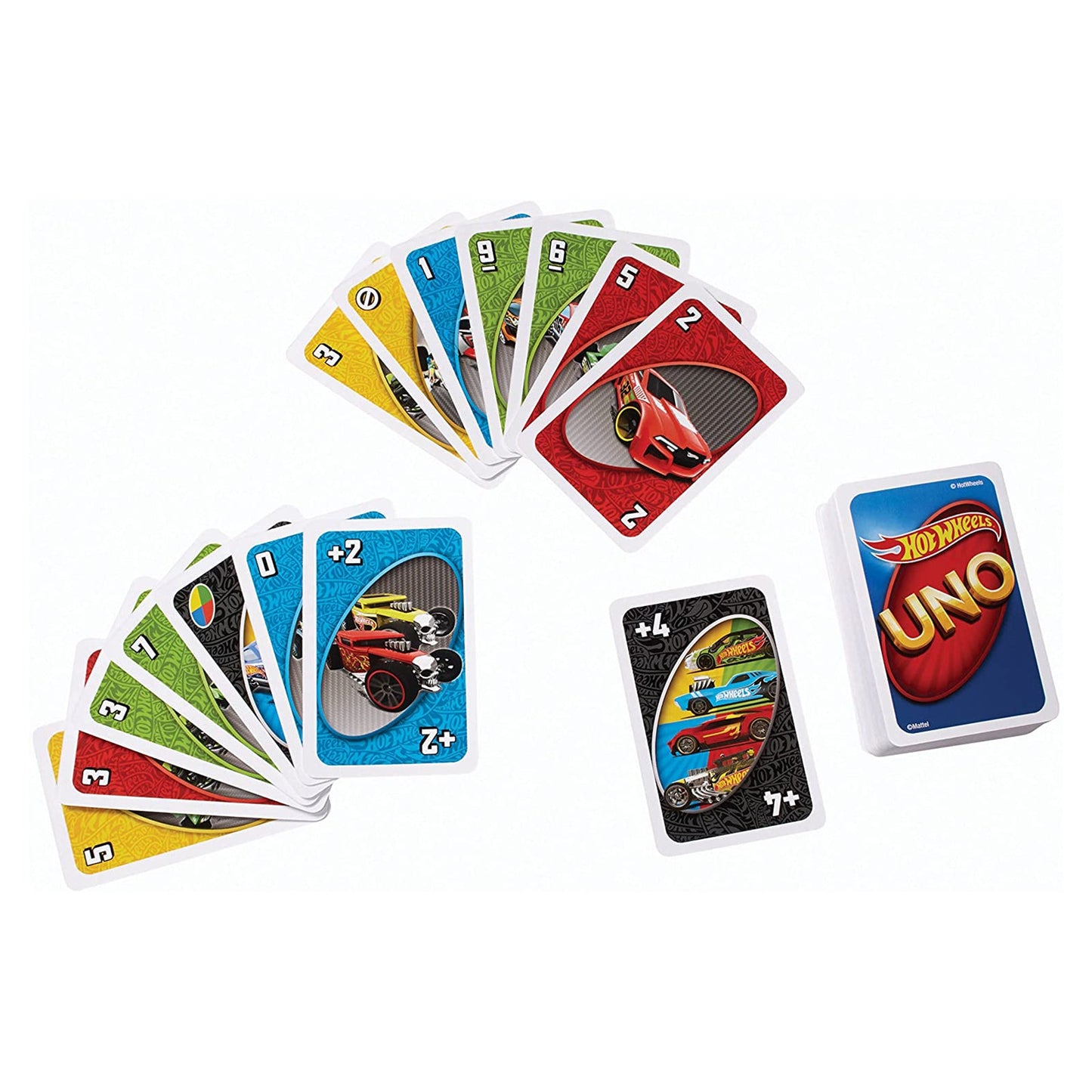 Uno Hot Wheels The Card Game