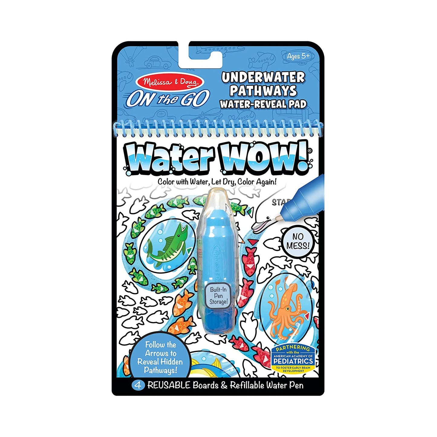 Melissa And Doug Water Wow Underwater Pathway Set