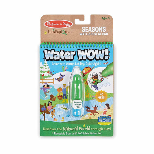 Melissa And Doug Lets Explore Water Wow Seasons Reusable Activity Pad