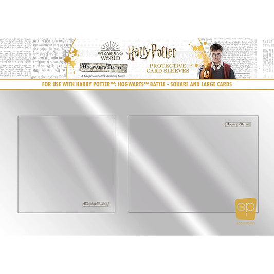 USAopoly Harry Potter Hogwarts Battle 65 Count Square And 70 Count Large Sleeves