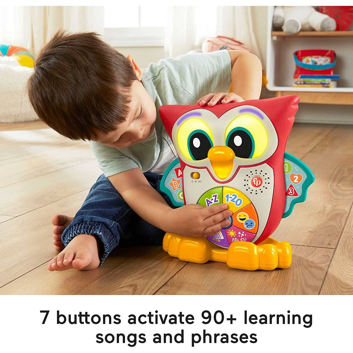 Fisher Price Linkimals Light Up And Learn Owl Toy