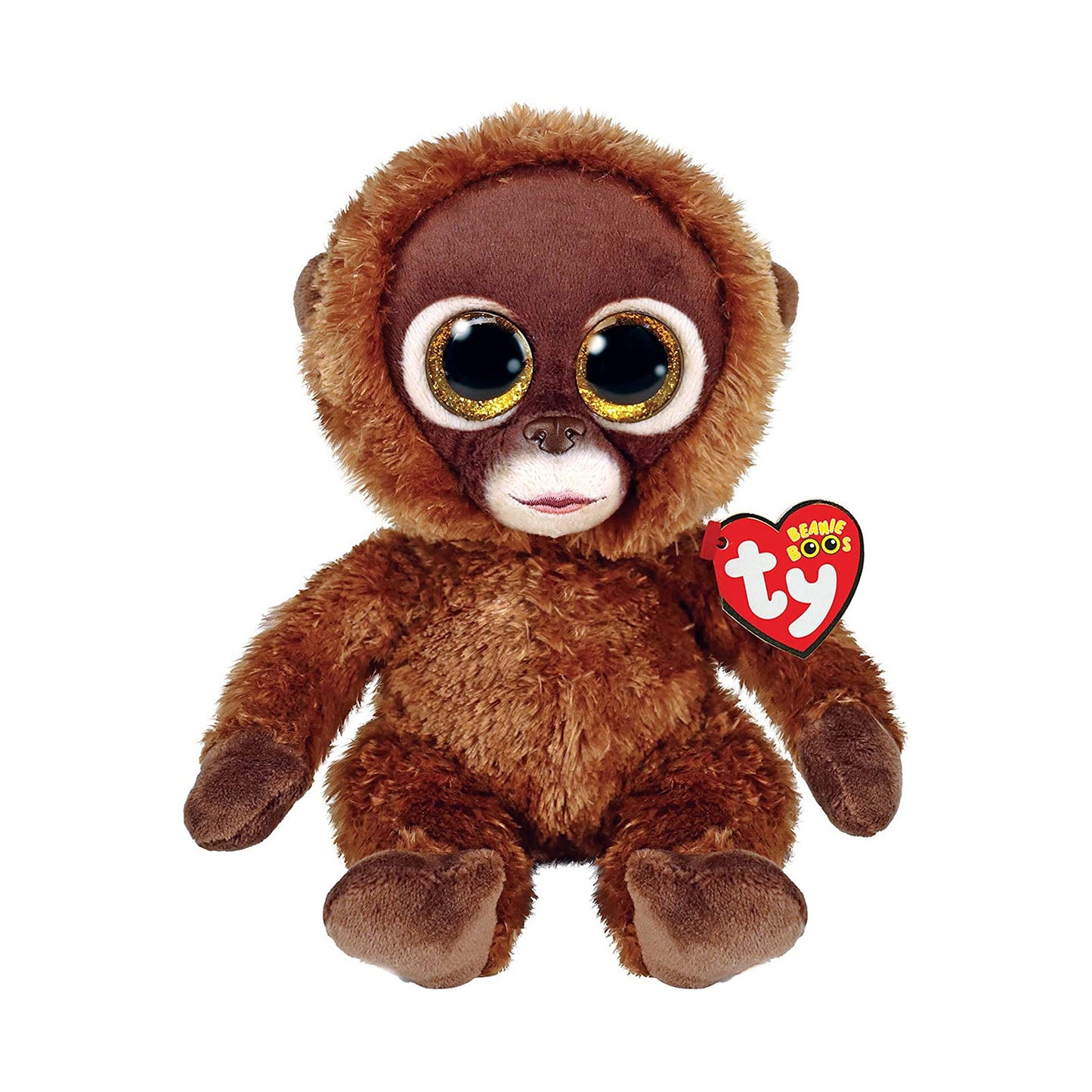 Ty Chessie Monkey Brown 6 Inch Plush Figure