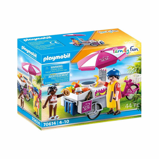 Playmobil Family Fun Crepe Cart Building Set 70614