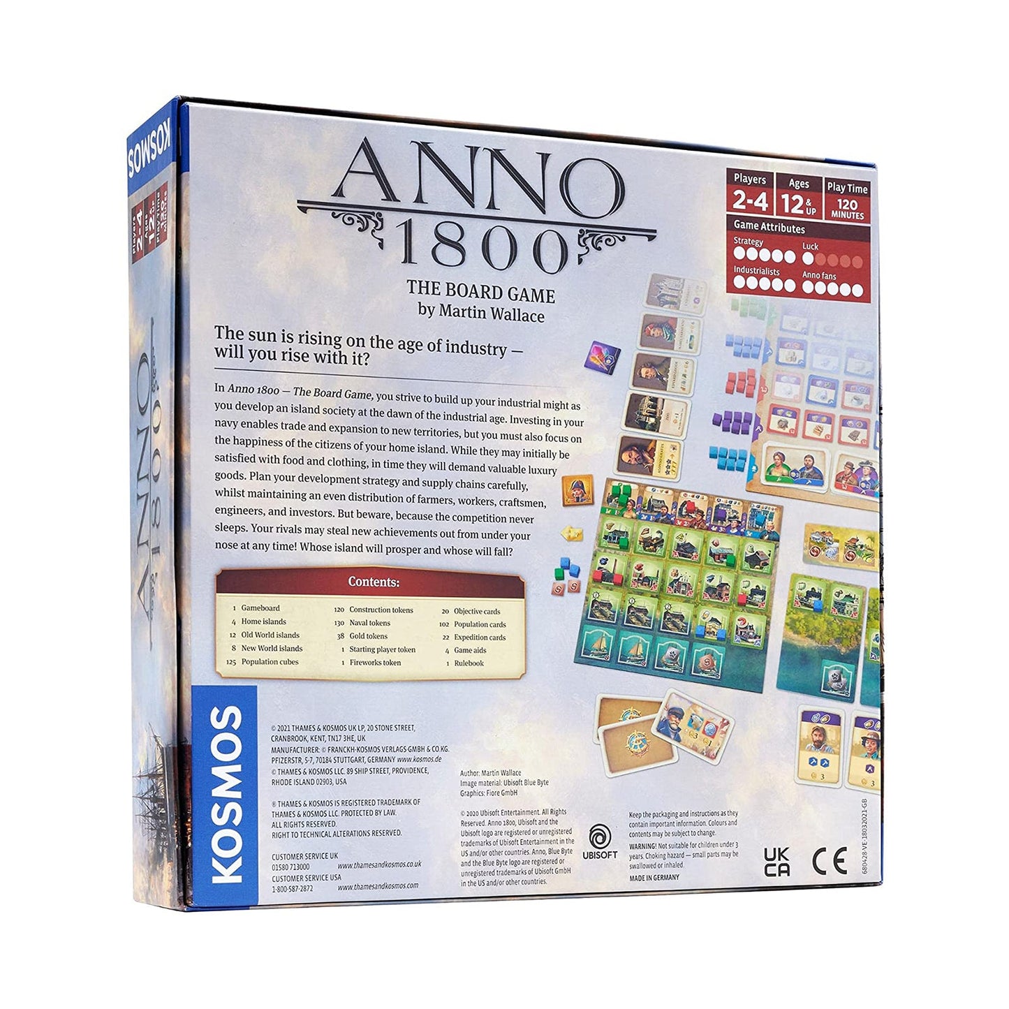 Thames And Kosmos Anno 1800 Board Game