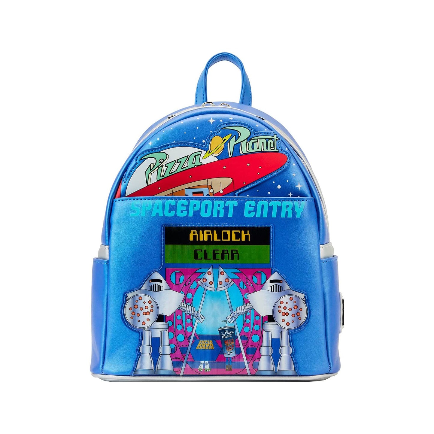 Loungefly Pixar Toy Story Pizza Planet Space Entry Mini Backpack