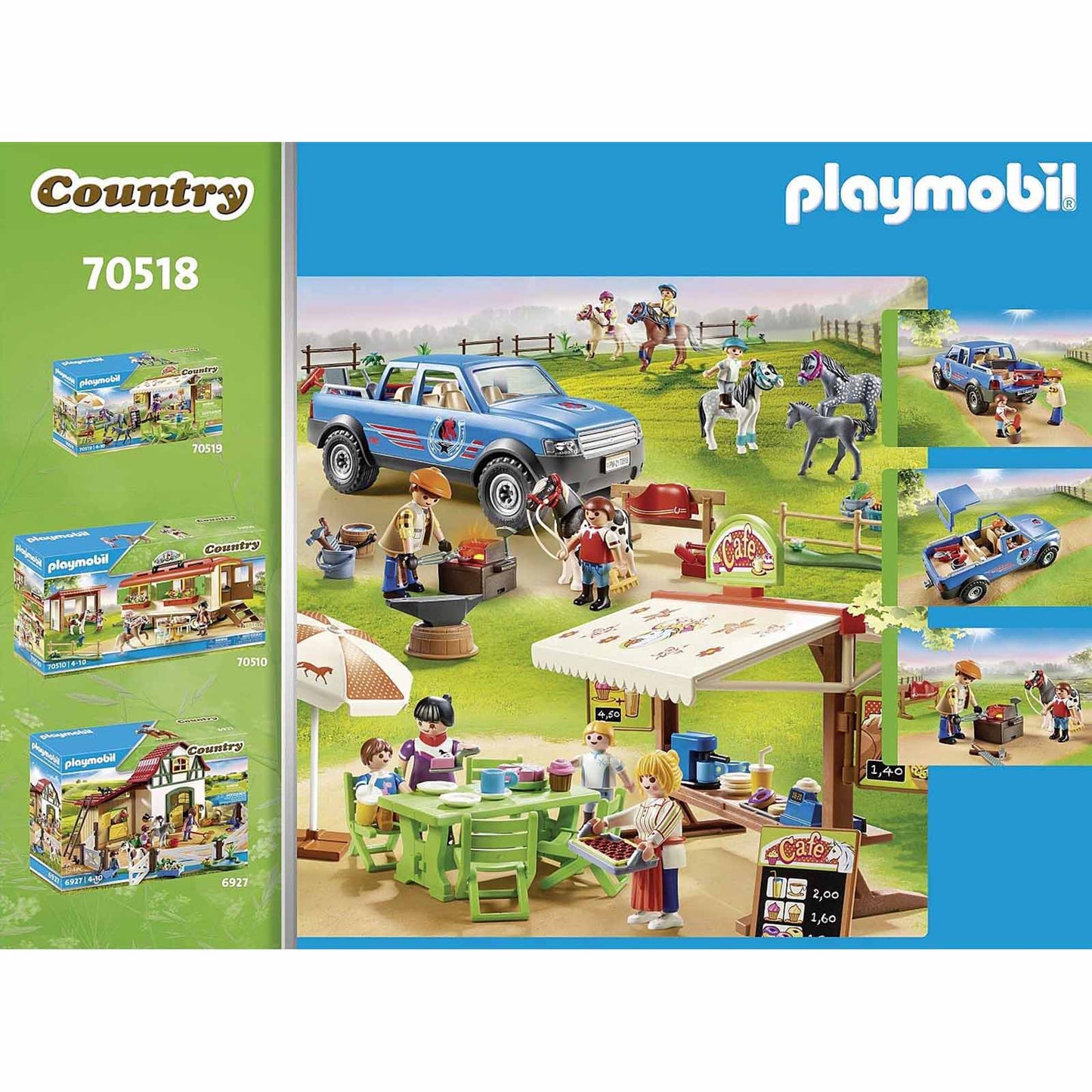 Playmobil Country Mobile Farrier Building Set 70518