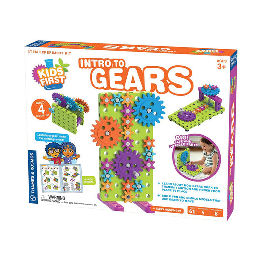 Thames And Kosmos Intro To Gears Experiment Kit