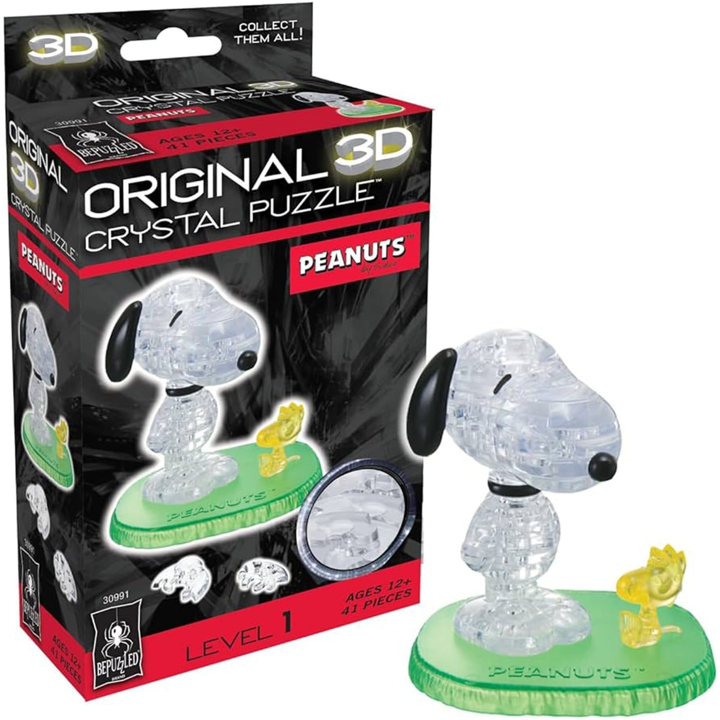 BePuzzled Peanuts Snoopy And Woodstock 3D Puzzle