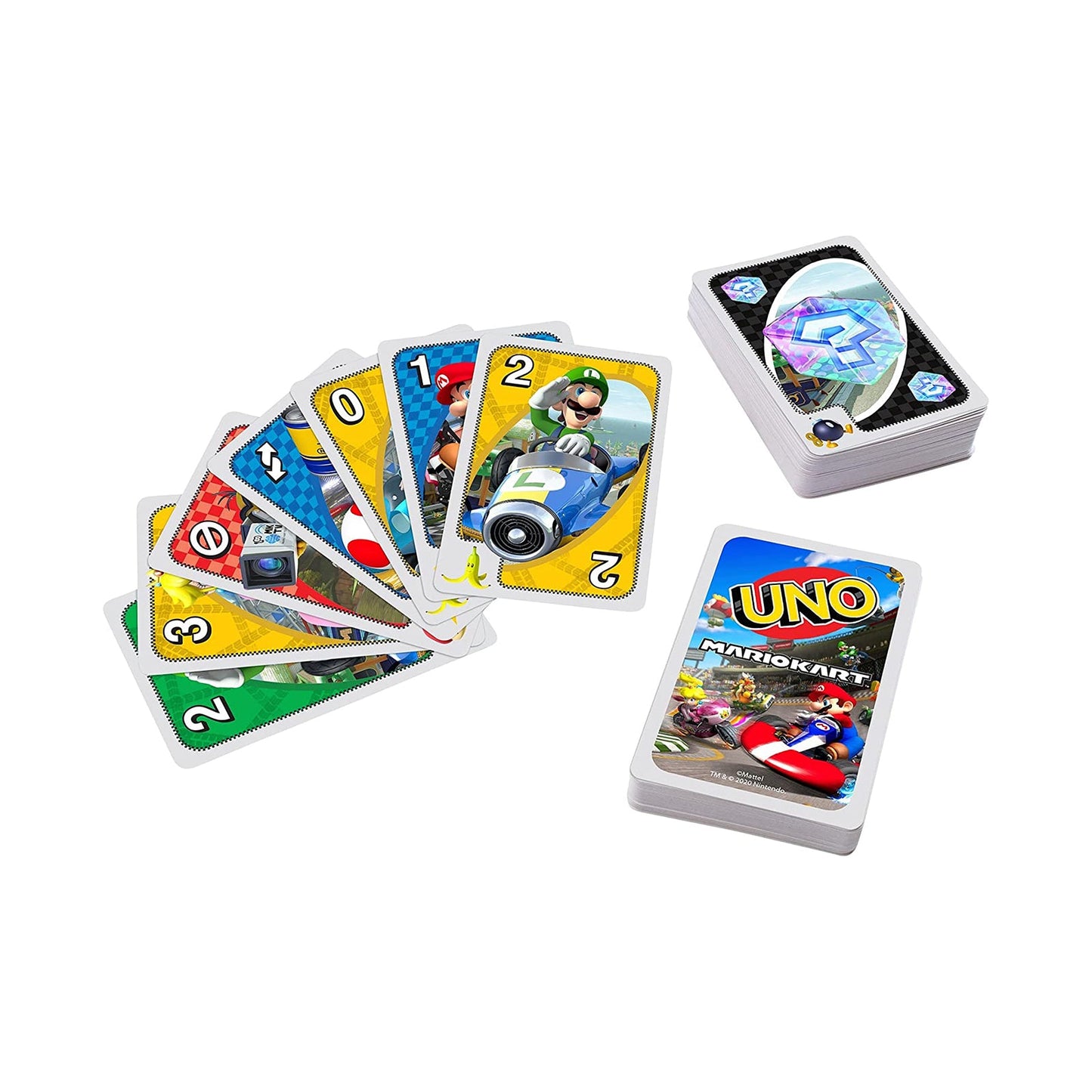 Uno Mario Kart The Card Game