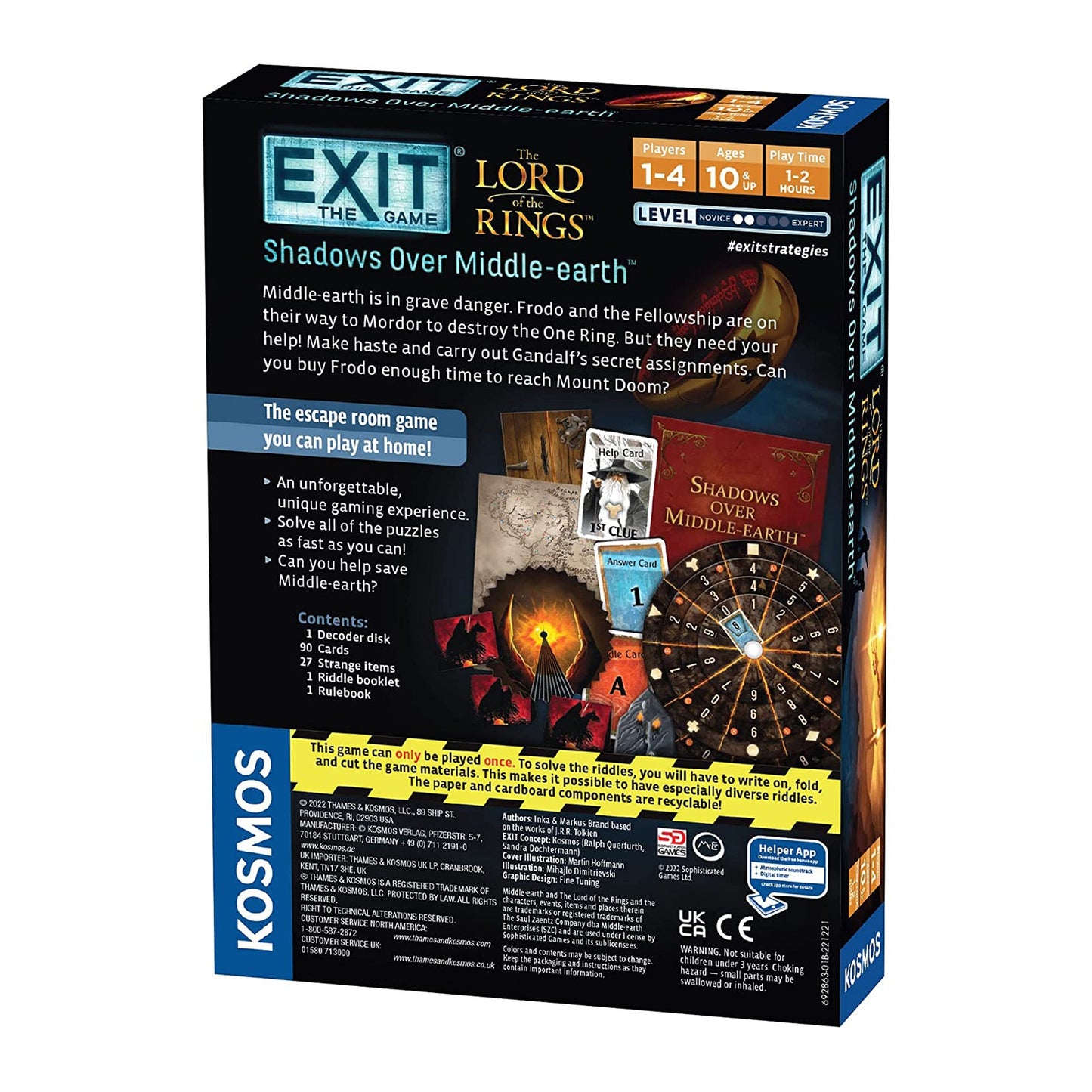 Exit The Lord Of The Rings Shadows Over Middle Earth Game