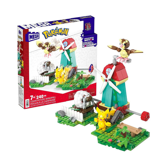 MEGA Pokemon Countryside Windmill Building Set