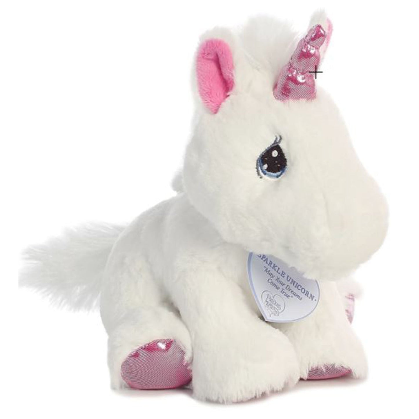 Aurora Precious Moments Sparkle Unicorn 8.5 Inch Plush Figure