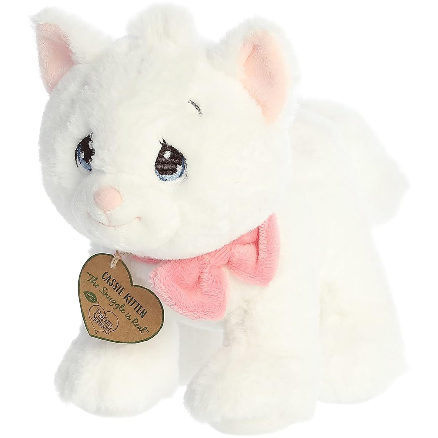 Aurora Precious Moments Cassie Kitten 9 Inch Plush Figure