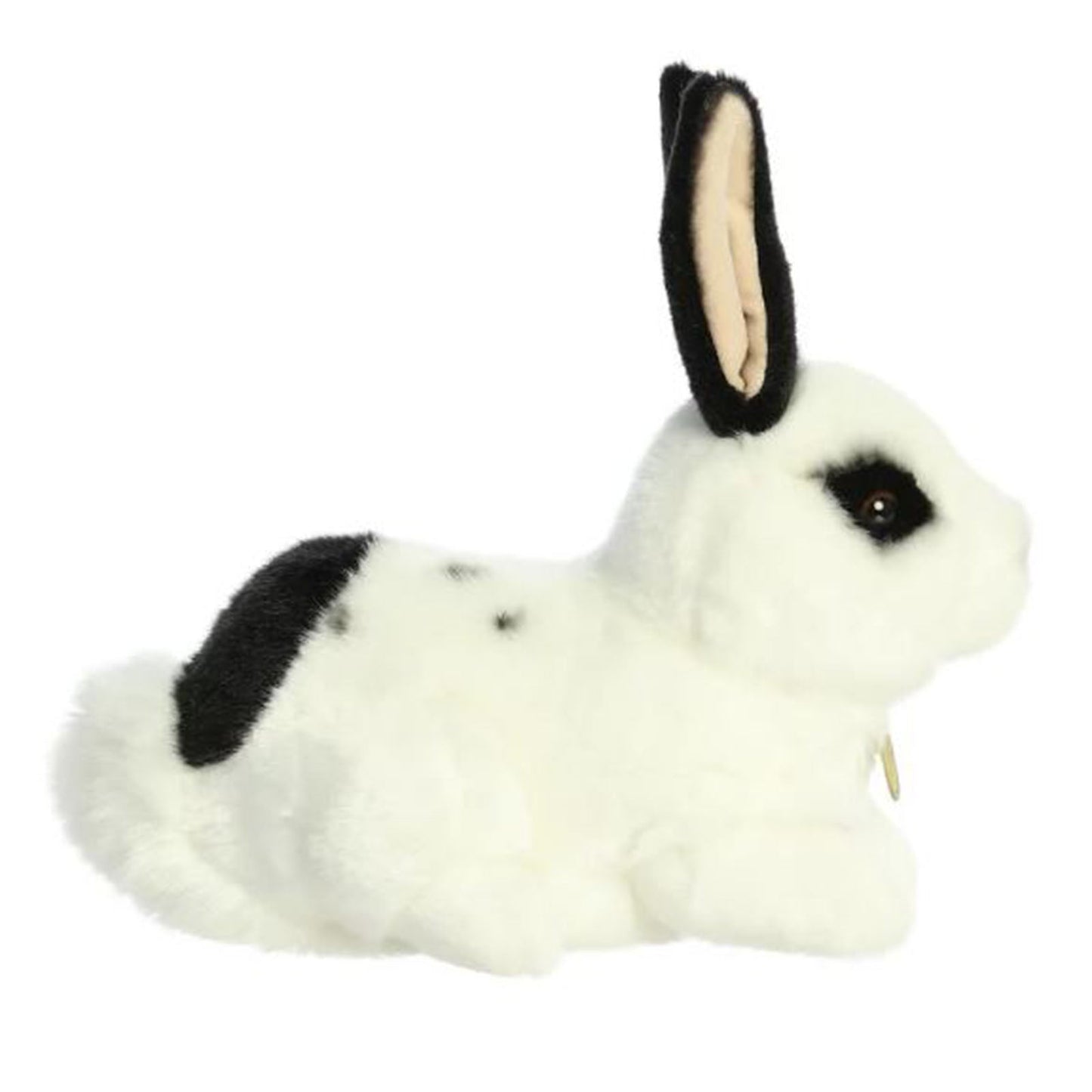 Aurora Miyoni Black And White Rex Rabbit 11 Inch Plush Figure