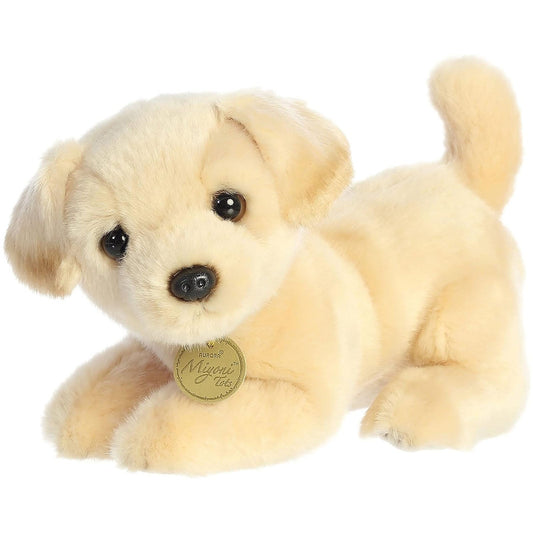 Aurora Miyoni Tots Yellow Lab Pup 9 Inch Plush Figure