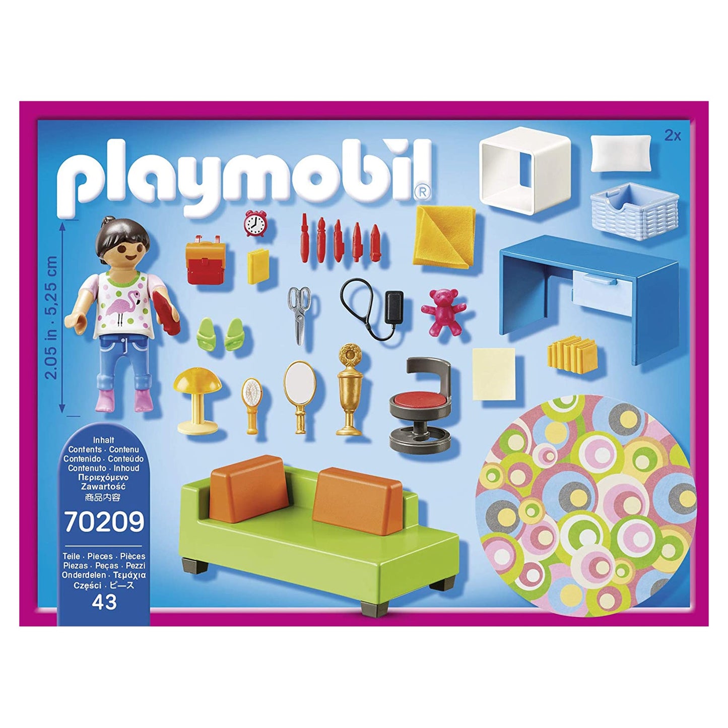 Playmobil Teenager's Room Building Set 70209