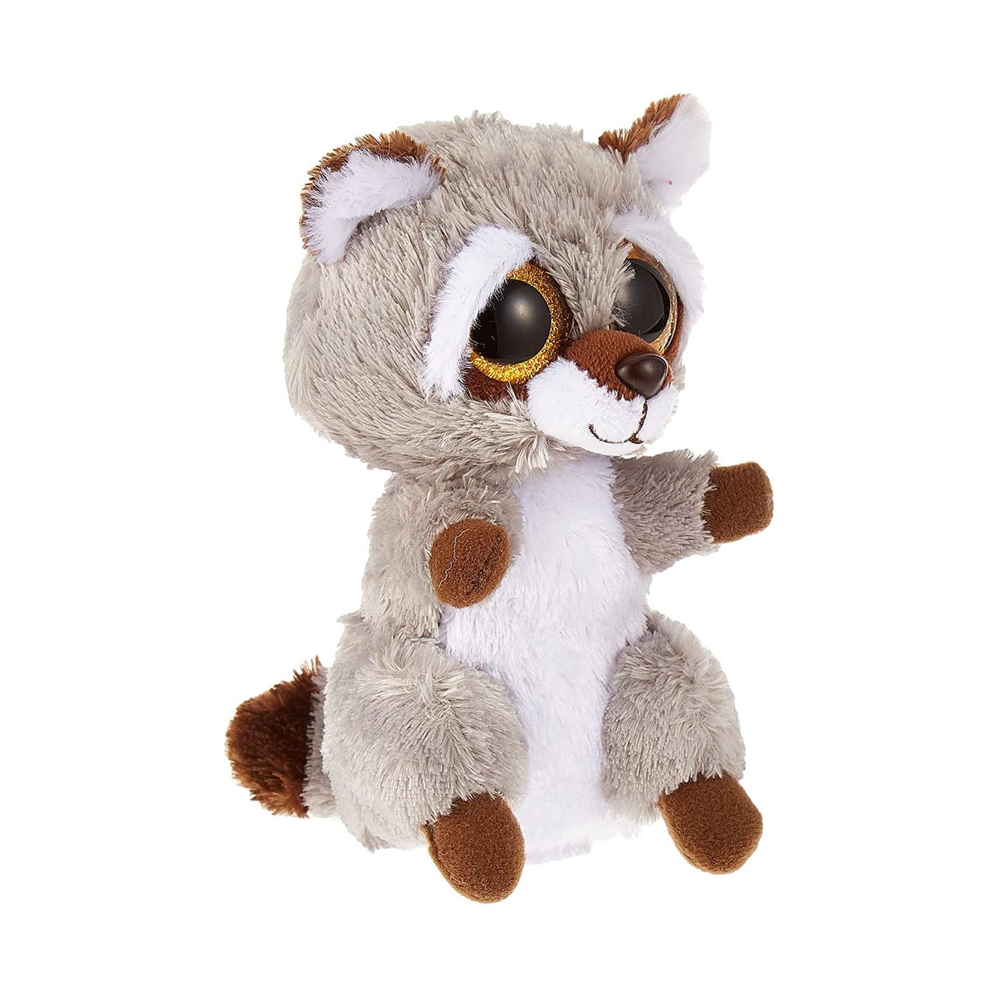 Ty Oakie Raccoon Gray 7 Inch Plush Figure